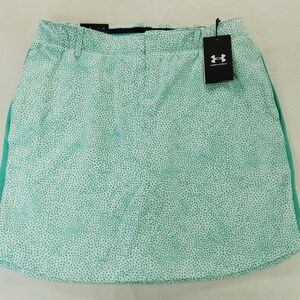 Under Armour Green Mini Skirt Athletic Wear